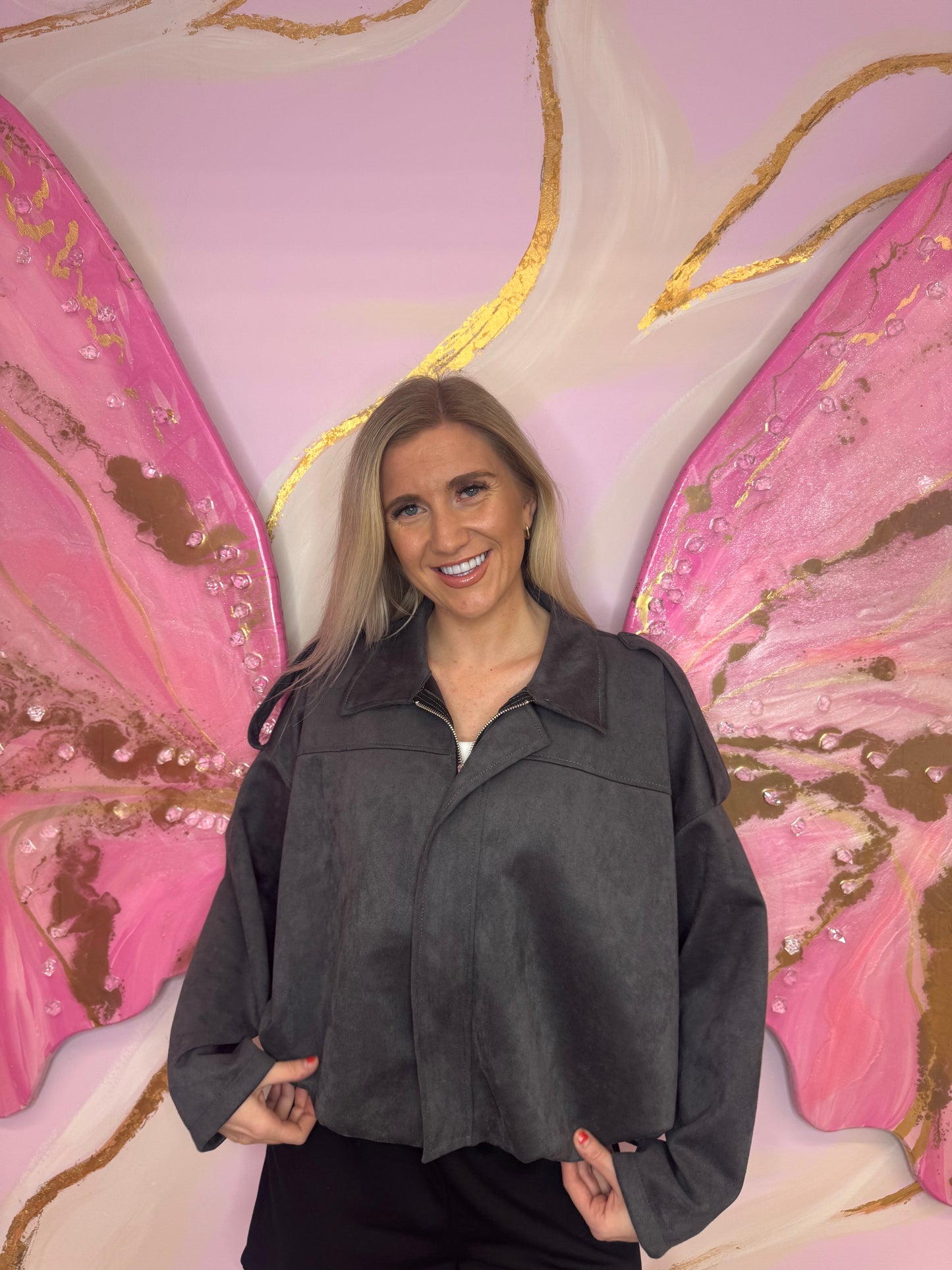 Light Suede Jacket
