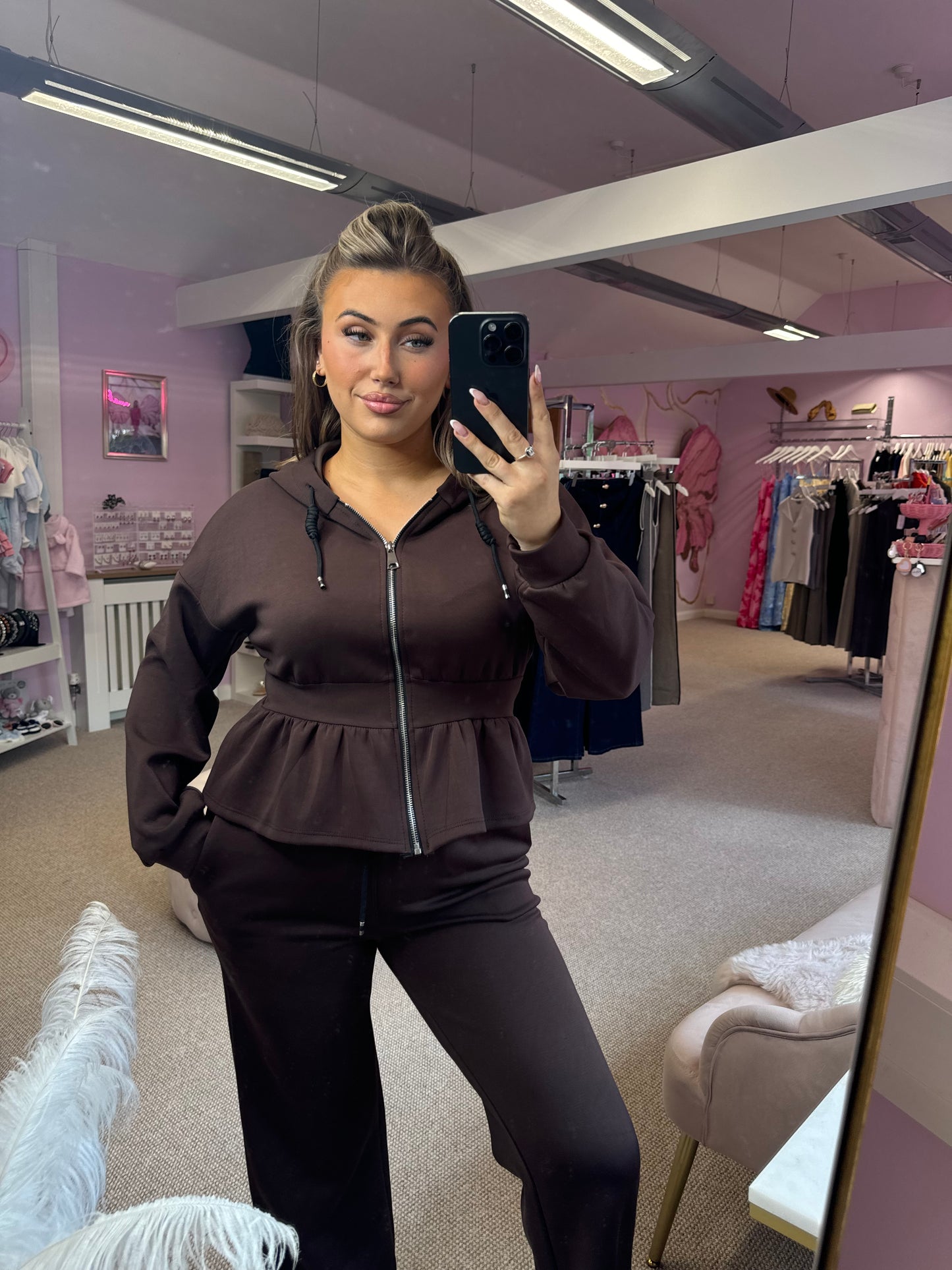 Peplum Tracksuit