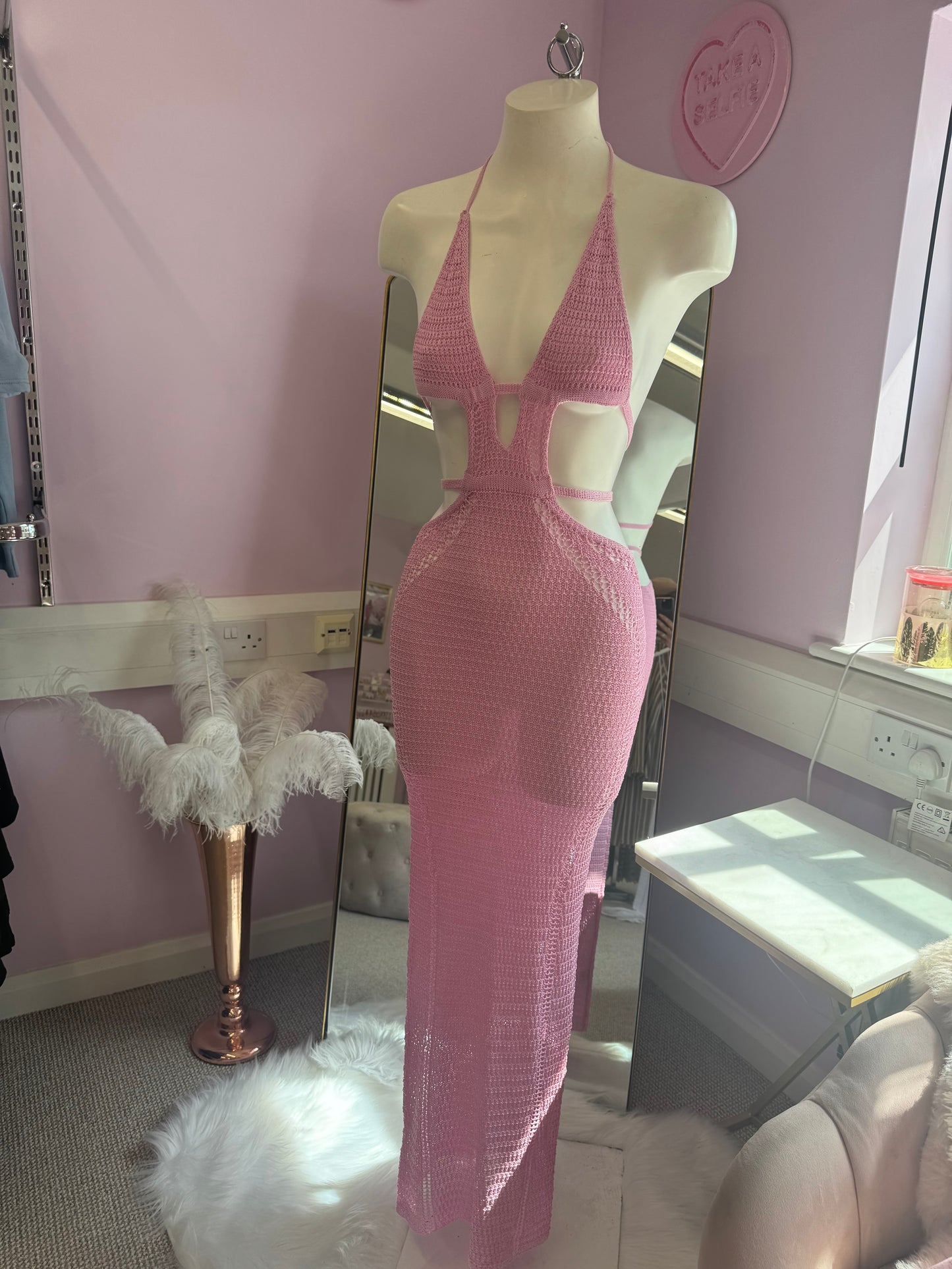 Mia Crochet Dress