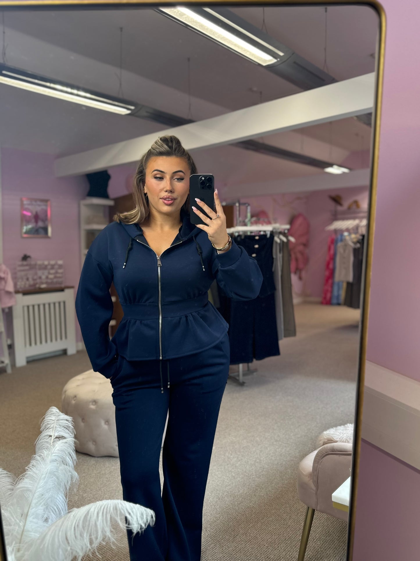Peplum Tracksuit