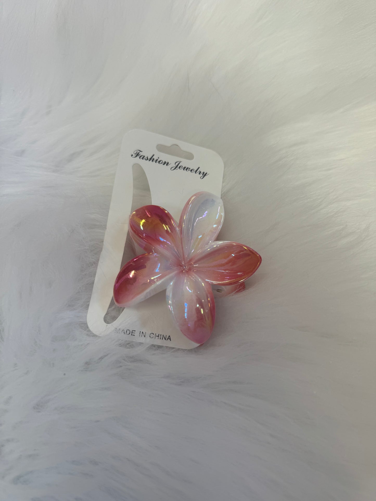 Flower Claw Clip