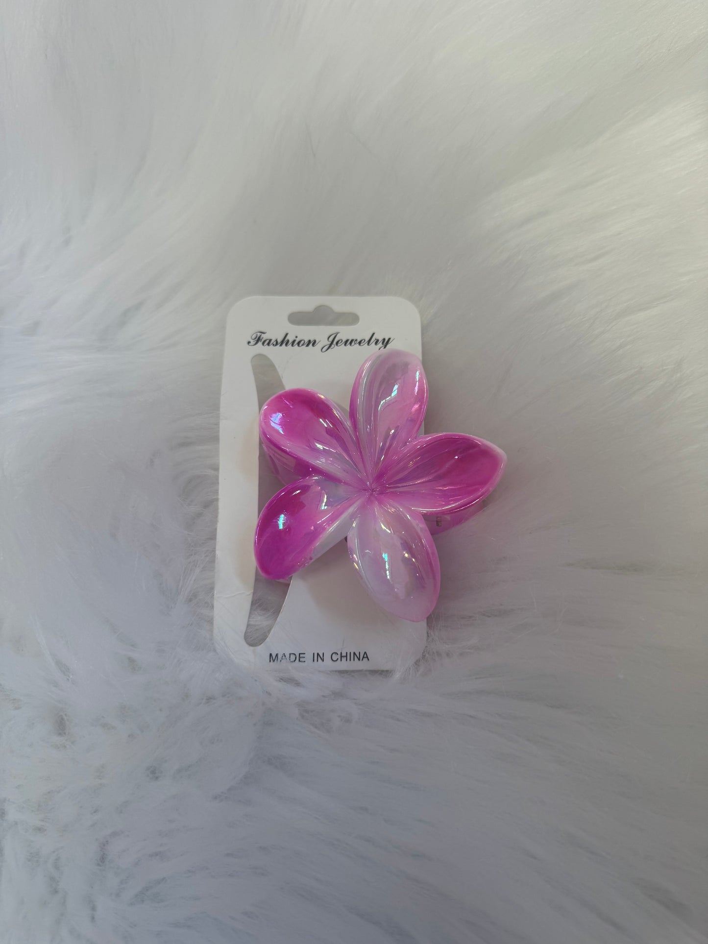 Flower Claw Clip
