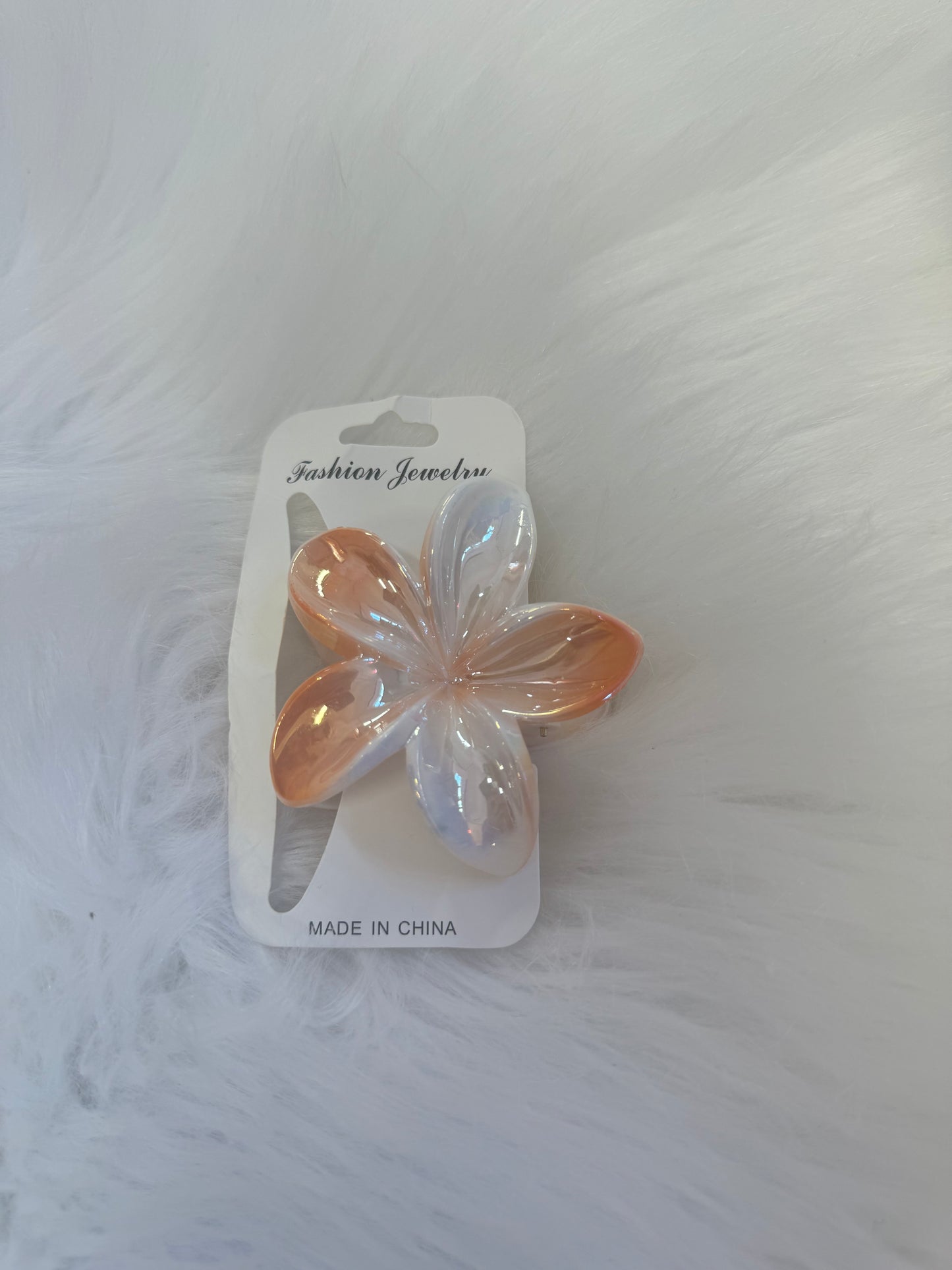 Flower Claw Clip