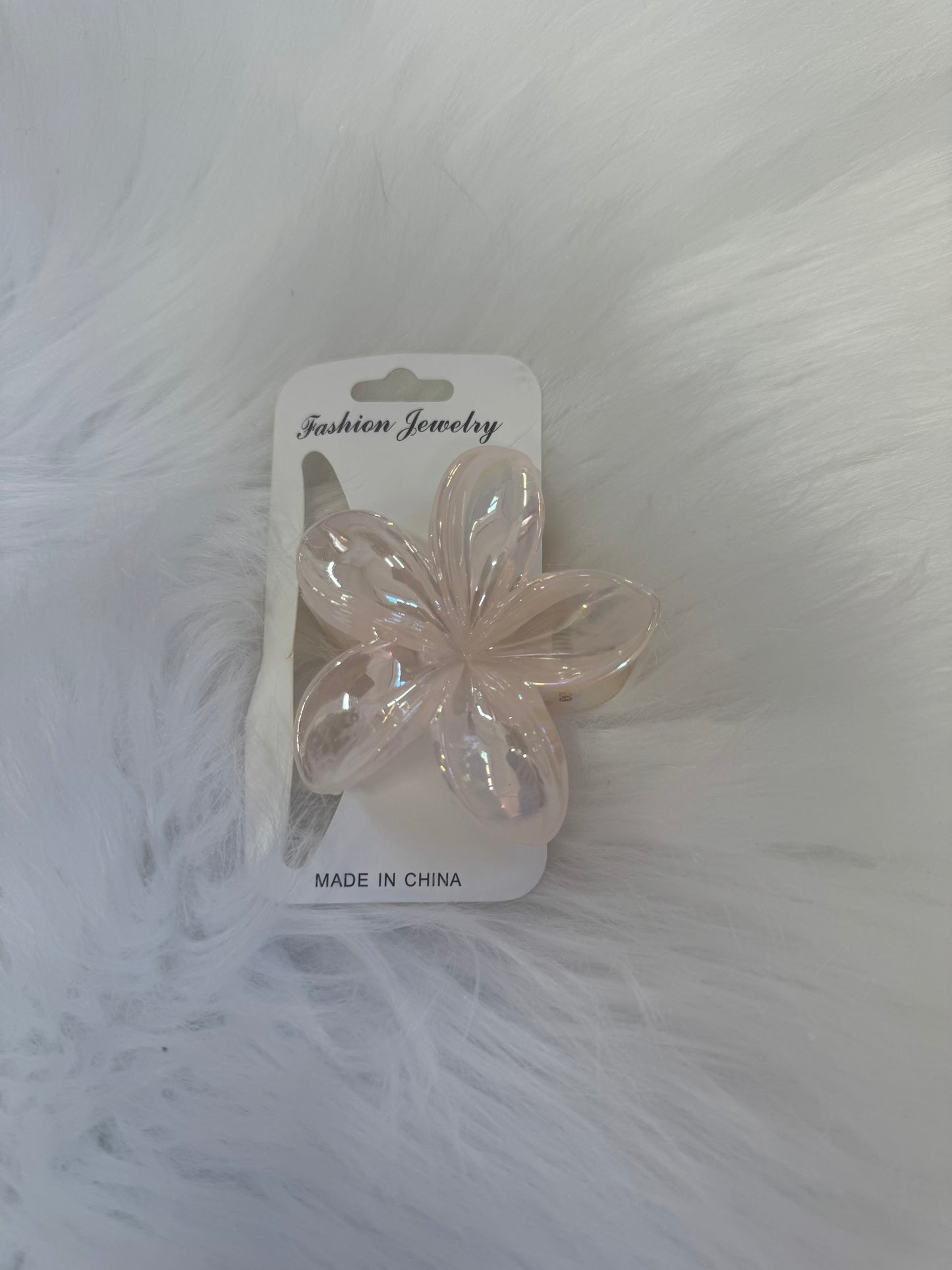 Flower Claw Clip