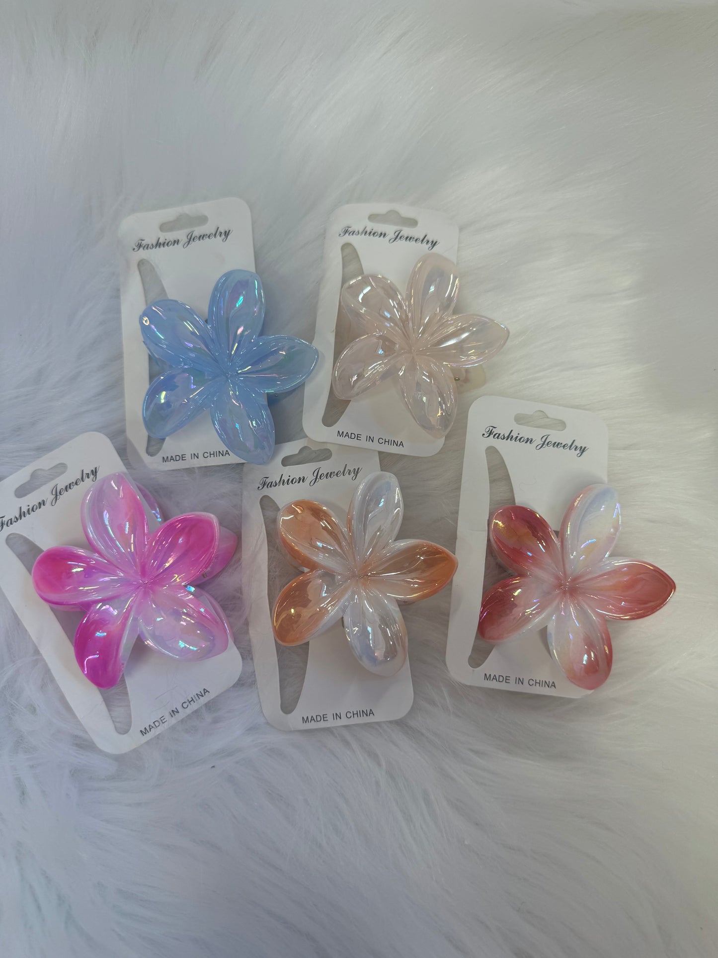 Flower Claw Clip