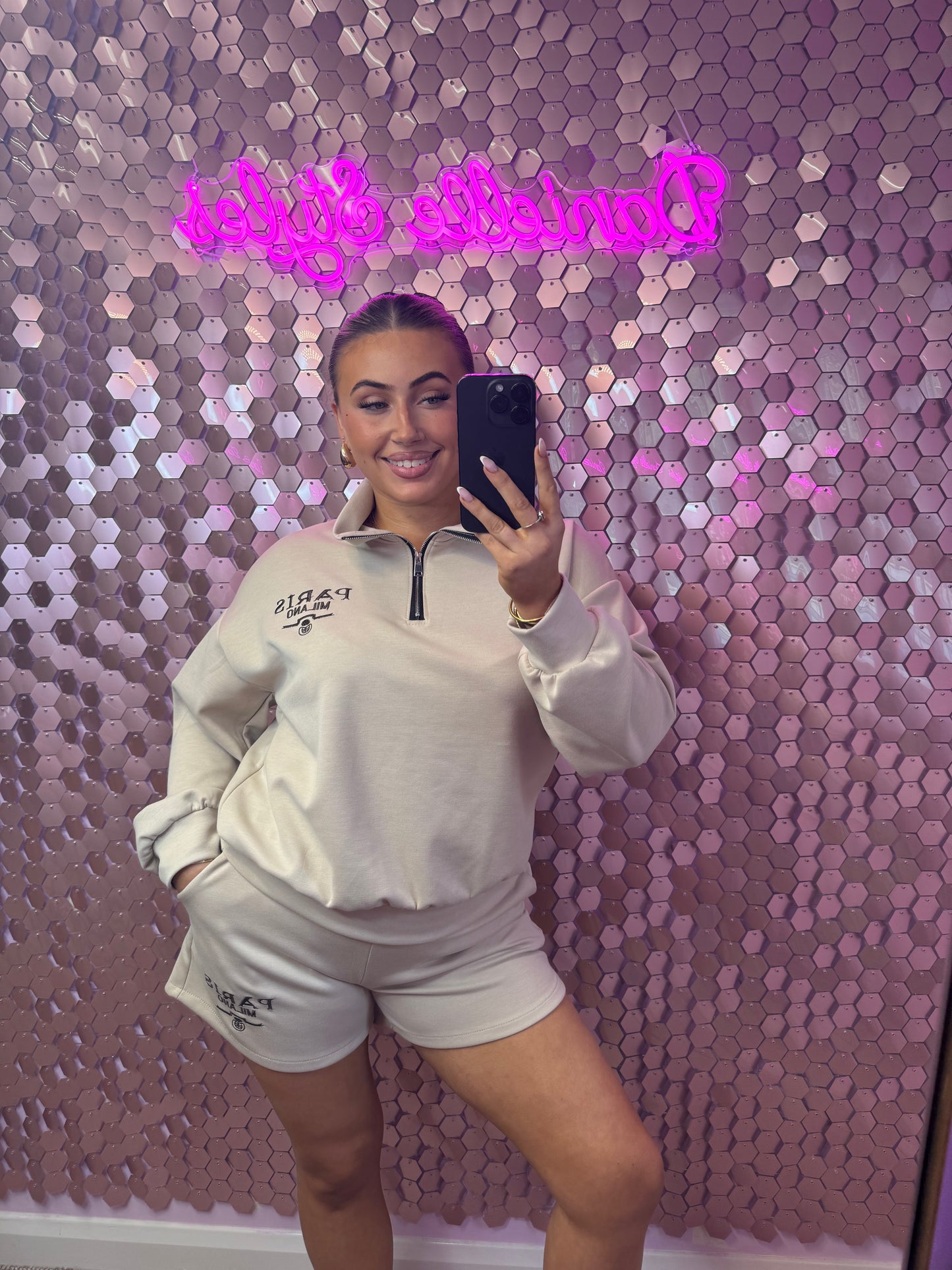 Paris Shorts Set