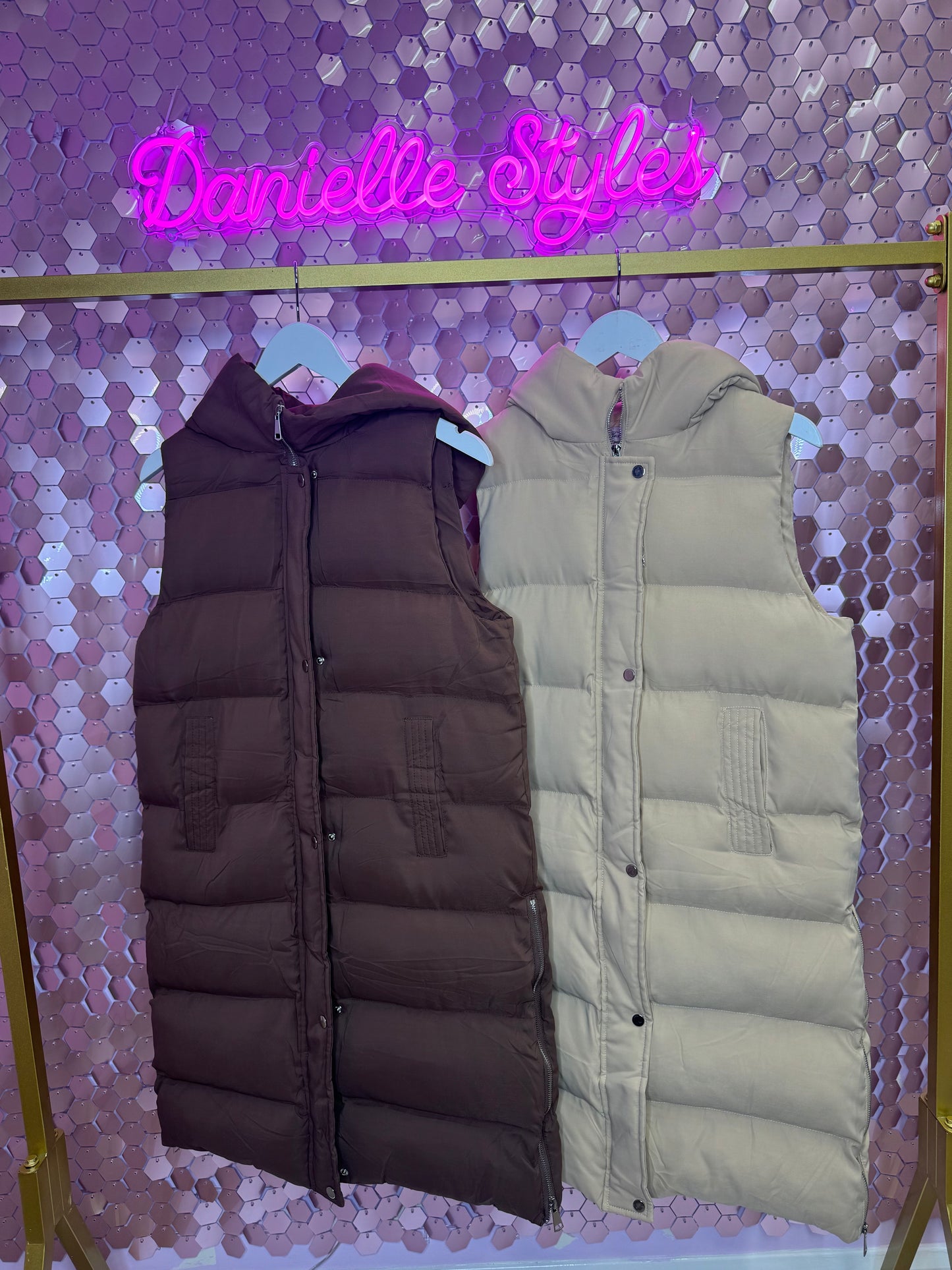 Long line Gilet