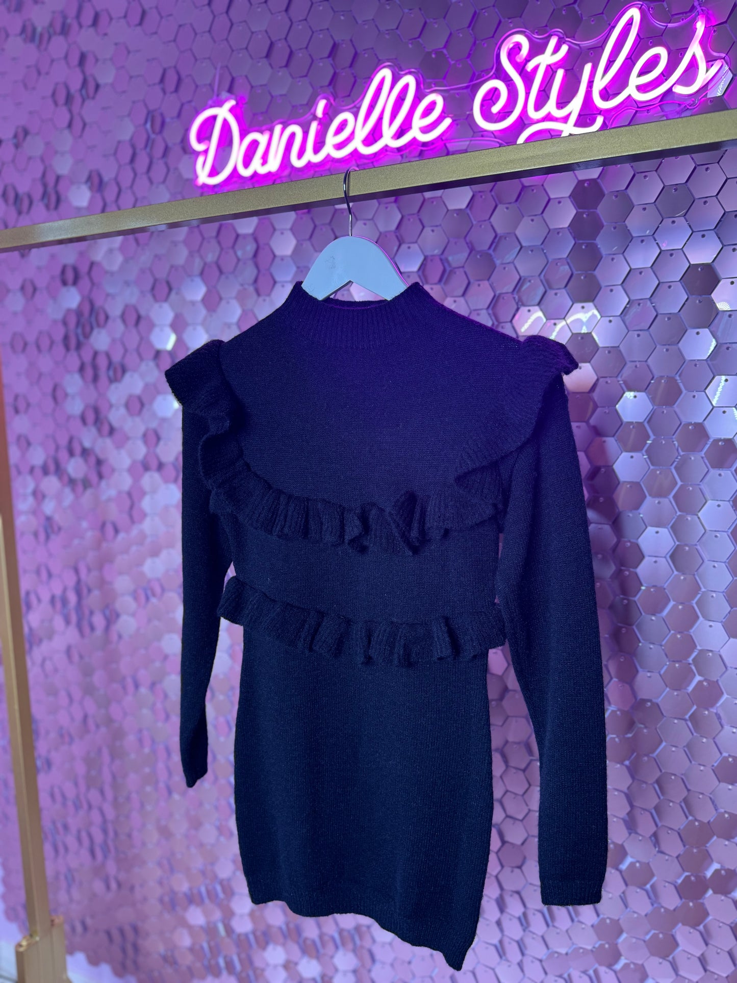 Darcy Ruffle Jumper Dress