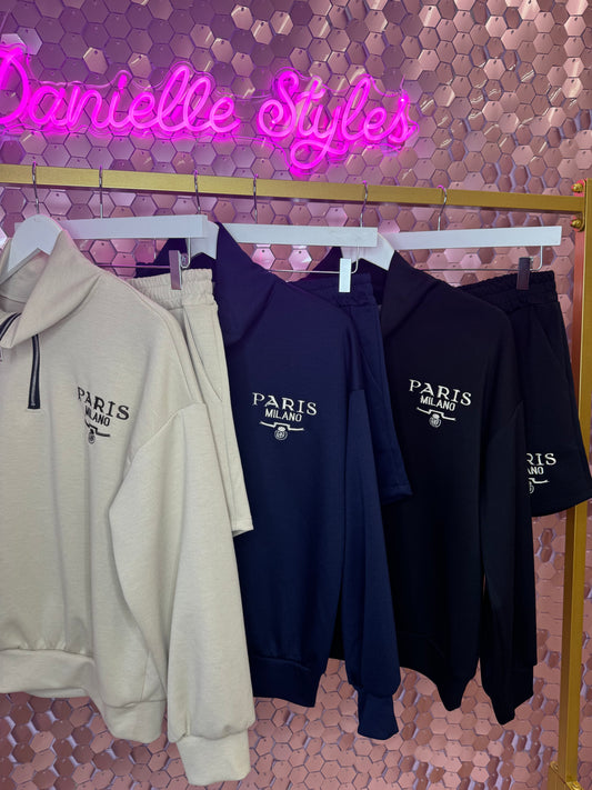 Paris Shorts Set