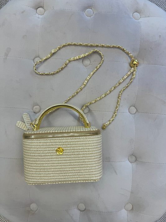 Gold Flower Bag