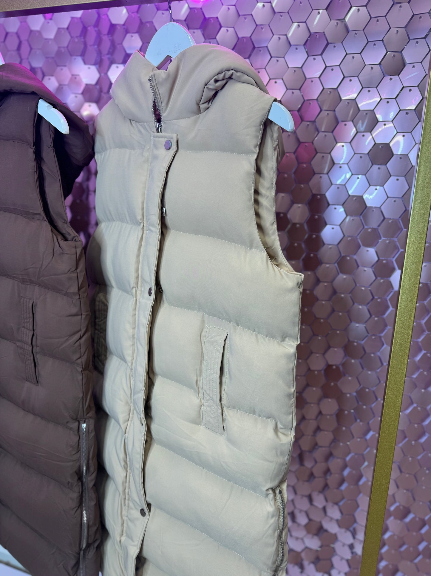 Long line Gilet