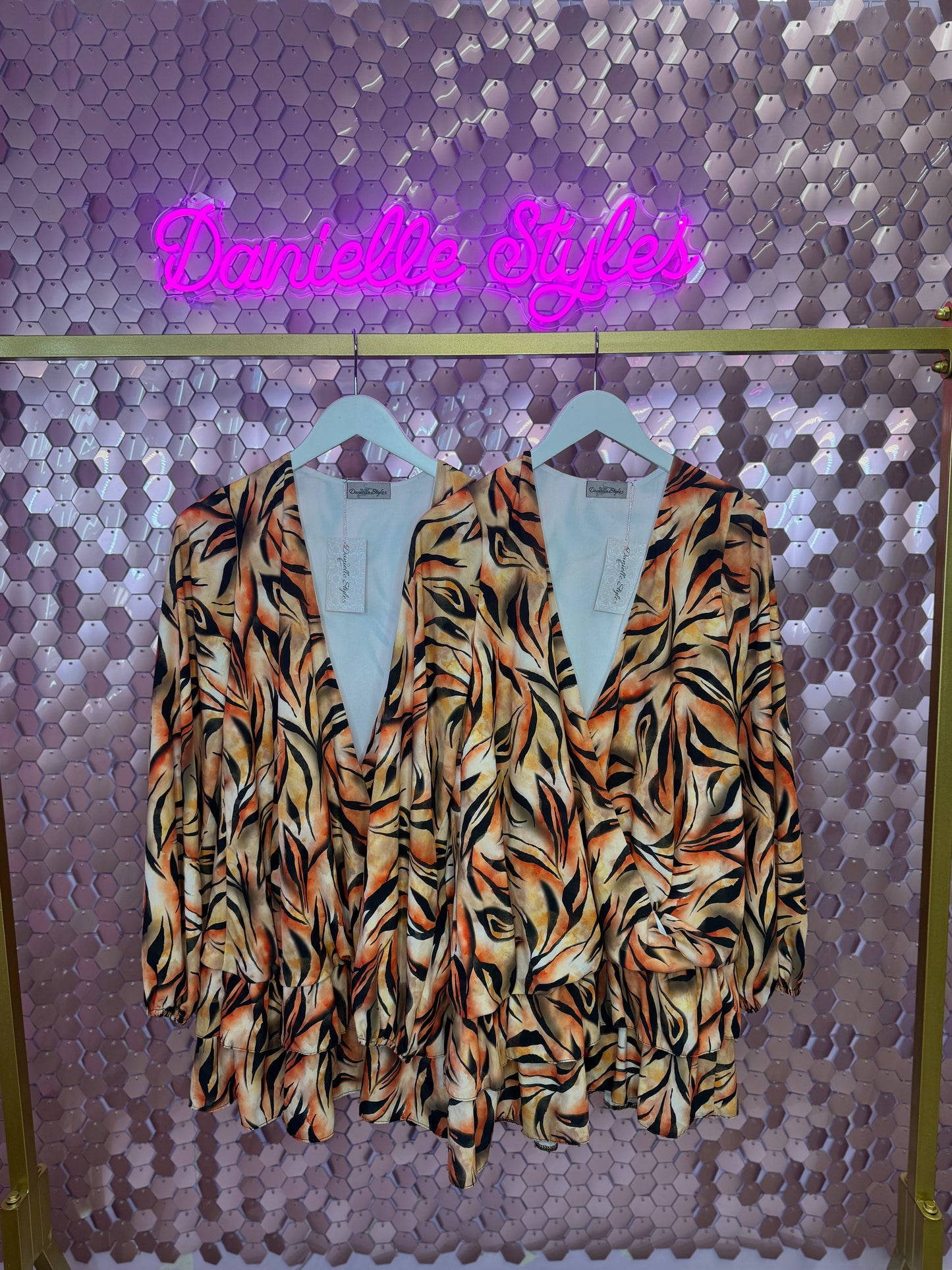 Balloon Sleeve Dress