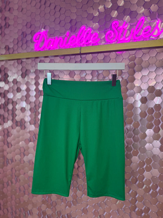 Ribbed Cycle Shorts